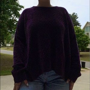 Velvet Knit Sweater